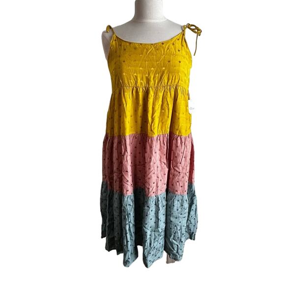 Free People Afternoon Penelope Midi Dress NWT - Picture 2 of 7
